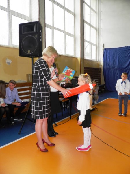 Pasowanie na ucznia klasy I.